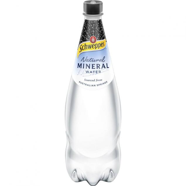 1.1 Litre Soft Drinks: Sparkling Mineral Water