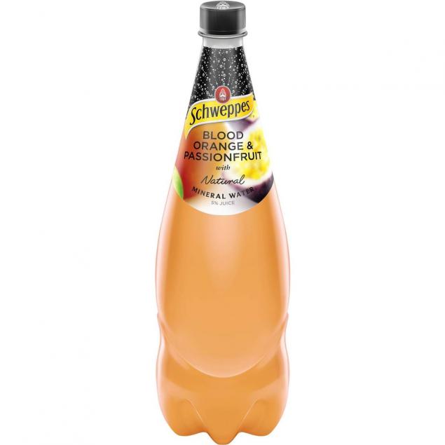 1.1 Litre Soft Drinks: Flavoured Mineral Water